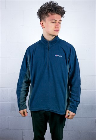 VINTAGE BERHAUS 1/4 ZIP FLEECE