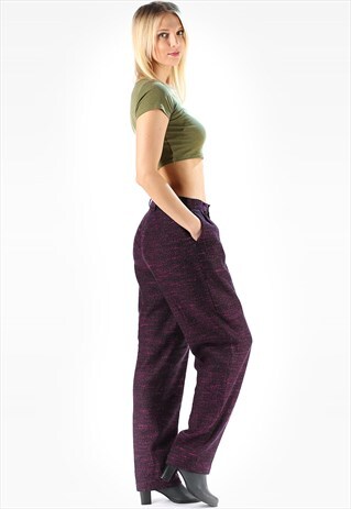 VINTAGE PLEATED TROUSERS BAGGY MANLY