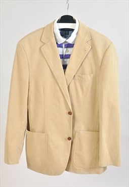 Vintage 00s blazer jacket in beige