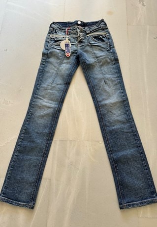 Vintage CLINK London Blue Jeans. With Tags.