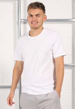 Vintage Hugo Boss T-Shirt in White Crewneck Tee Large