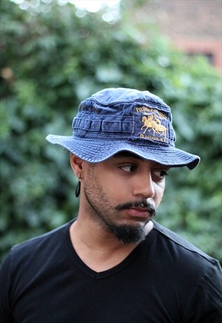 VINTAGE RALPH LAUREN DENIM BUCKET HAT