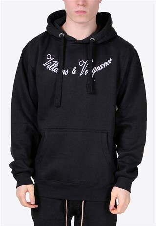 BLACK TATTOO HOODIE