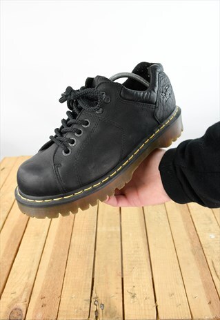 VINTAGE DR MARTEN LOW 8312 BLACK SHOE