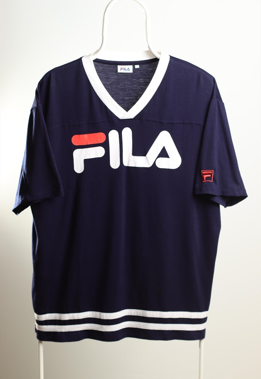 Fila v 2024 neck t shirt