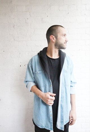 VINTAGE 90'S MENS OVERSIZE LEVI'S DENIM SHIRT