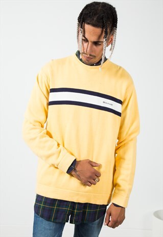 VINTAGE 80S TOMMY HILFIGER KNIT JUMPER / S329