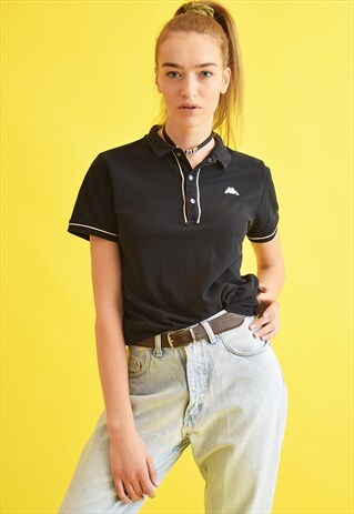 90'S RETRO KAPPA ATHLEISURE POLO OVERSIZED T-SHIRT TEE