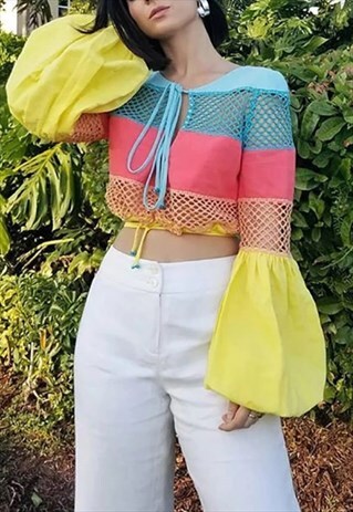 EFIA CROPPED BLOUSE