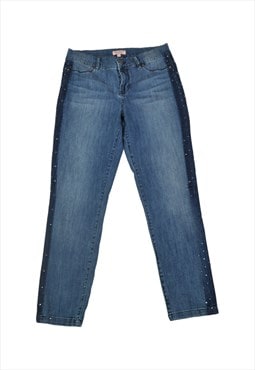 Vintage Y2K Juicy Couture Studded Jeans Blue Denim W30 L26