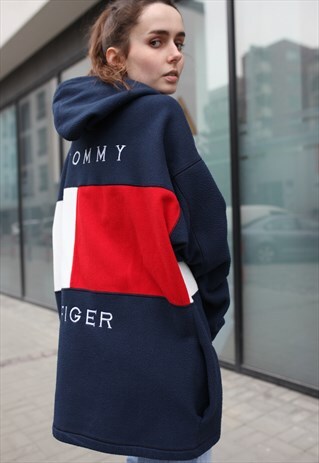 VINTAGE 90'S TOMMY HILFIGER FLEECE JACKET
