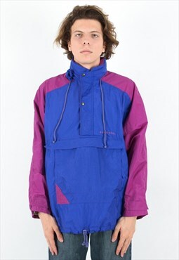 SCHOFFEL Vintage S Men Windbreaker Jacket Coat Anorak Zip