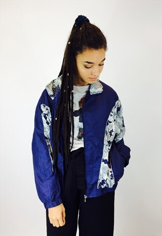 VINTAGE FESTIVAL 80S RAVE WINDBREAKER JACKET