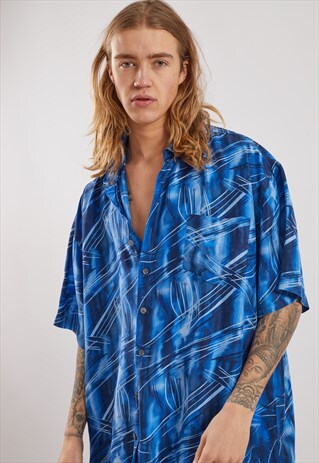 VINTAGE PATTERNED SHORT SLEEVE SHIRT