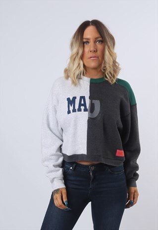 CROPPED SWEATSHIRT JUMPER OVERSIZED BICH REBORN HYBRID (FJBD