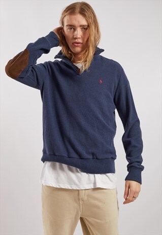 VINTAGE RALPH LAUREN 1/4 ZIP SWEATSHIRT