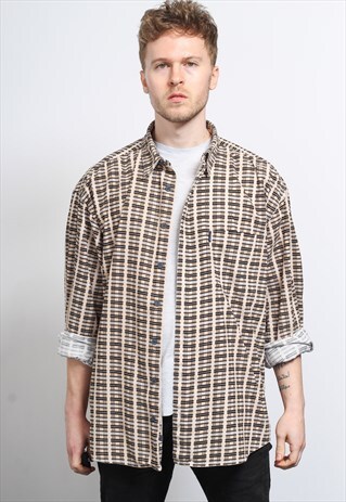 VINTAGE CORDUROY CORD SHIRT