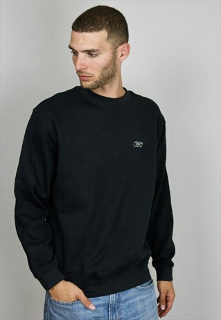 VINTAGE 90S BLACK SWEATSHIRT