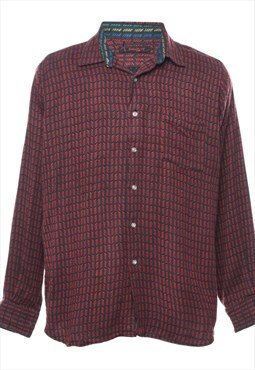 Vintage Beyond Retro Long Sleeved Checked Shirt - L