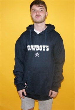 Nike Dallas Cowboys NFL American Hoodie Sweatshirt Navy XXXL