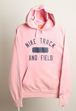 Vintage Nike Sportswear Logo Hoodie Pink