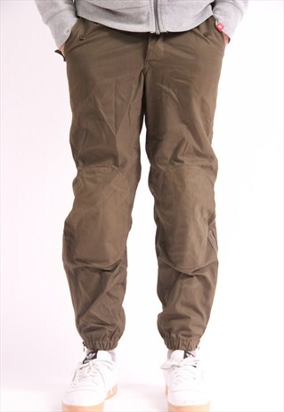 VINTAGE ARMY KHAKI TROUSERS