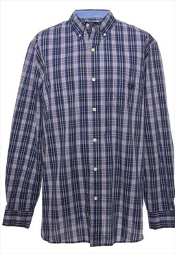 Purple Chaps Checked Shirt - XL