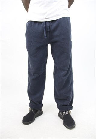 VINTAGE NIKE NAVY TRACKSUIT BOTTOMS