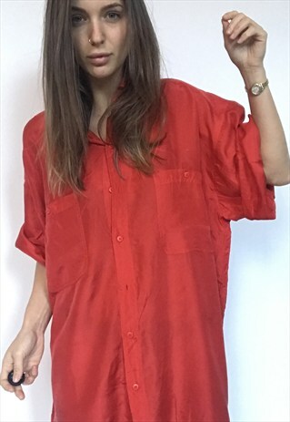 PATTERNED OVERSIZED RETRO VINTAGE UNISEX FESTIVAL SHIRT