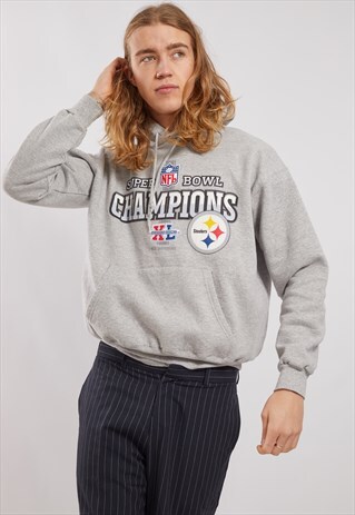 VINTAGE NFL SUPERBOWL CHAMPIONS STEELERS HOODIE