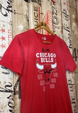 Vintage NBA Chicago bulls American College Tshirt 
