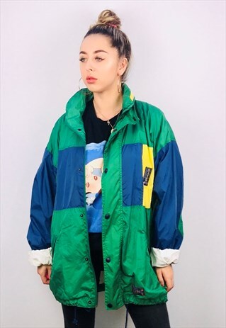 VINTAGE OVERSIZED SHELL JACKET