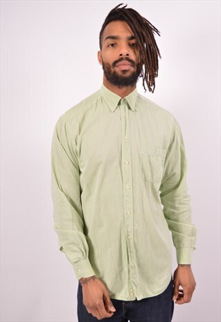 VINTAGE ARMANI SHIRT GREEN