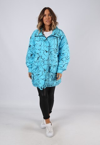 SKI JACKET SNOW SPORTS OVERSIZED WINTER UK 12 MEDIUM (GWCE)