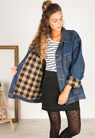 VINTAGE 80S WRANGLER WINTER BLANKET JACKET / R3100R151