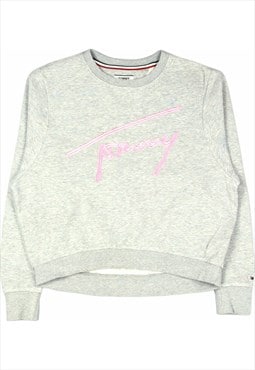 Tommy Jeans 90's Spellout Crewneck Sweatshirt XSmall Grey