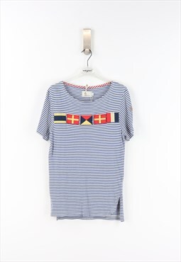 Moncler Marina Striped T-Shirt in Multicolour - S