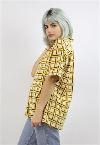 VINTAGE 90S PATTERNED SHIRT