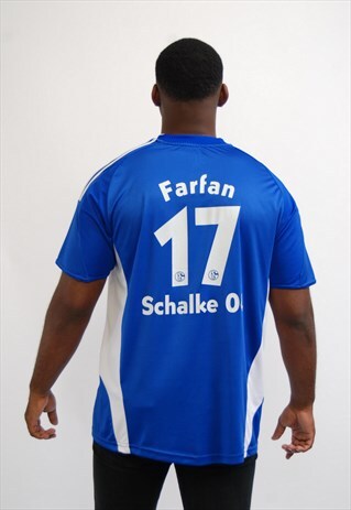 SCHALKE 04 2008/10 HOME SHIRT 17 FARFAN