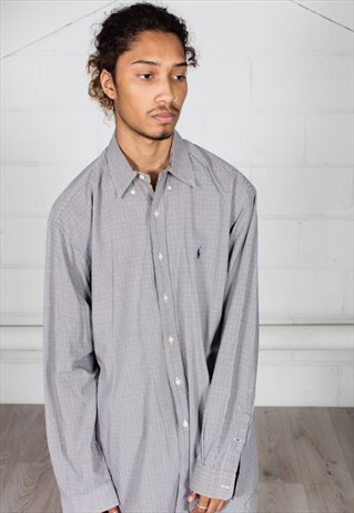 VINTAGE RALPH LAUREN BLAKE SMART UNISEX SHIRT