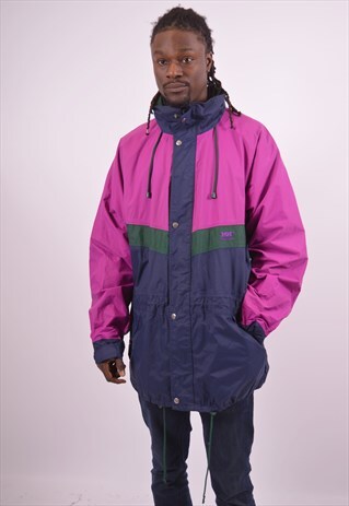HELLY HANSEN MENS VINTAGE JACKET XL MULTI 90S