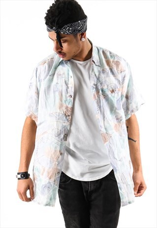 VINTAGE PATTERNED SHIRT PSAW334D