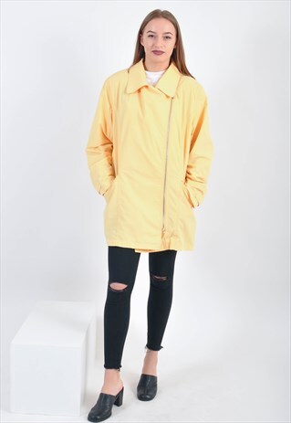 VINTAGE 90'S OVERSIZED YELLOW JACKET