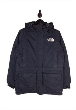 The North Face Hyvent Down Parka Coat In Black Size M UK 10