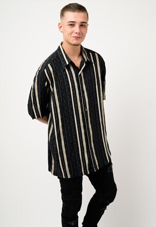 VINTAGE STRIPED FESTIVAL SHIRT