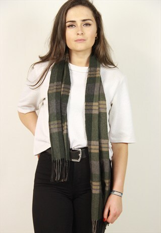 VINTAGE TARTAN SCARF