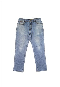 Vintage Wrangler Texas Slim Fit Light Wash Denim Jeans 