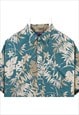 VINTAGE 90'S ONO & COMPANY SHIRT HAWAIIAN PATTERN SHORT