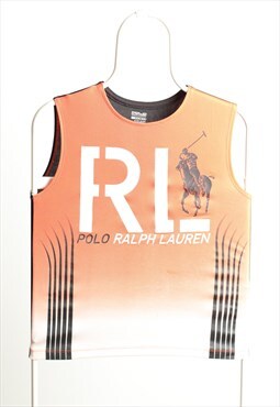 Vintage Polo Ralph Lauren Vest  Printed Logo