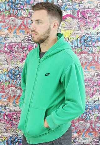 VINTAGE NIKE HOODIE/HOODED SWEATSHIRT. BRANDED SPORTSWEAR.